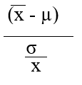 <strong>Which formula is appropriate for estimating the value of the z-statistic when the population variance is known (where \overline{x} is the sample mean, \sigma µ represents the population mean, and \frac{s}{x} is the standard error of the mean.</strong> A) B) C) D) E)