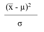 <strong>Which formula is appropriate for estimating the value of the z-statistic when the population variance is known (where \overline{x} is the sample mean, \sigma µ represents the population mean, and \frac{s}{x} is the standard error of the mean.</strong> A) B) C) D) E)