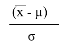 <strong>Which formula is appropriate for estimating the value of the z-statistic when the population variance is known (where \overline{x} is the sample mean, \sigma µ represents the population mean, and \frac{s}{x} is the standard error of the mean.</strong> A) B) C) D) E)