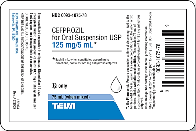The patient is a 6-year-old child who weighs 45 lb.   Ordered: Cefprozil 7.5 mg/kg po q12h for 10 days On hand: See label   Note: Partial bottles are not dispensed.     Calculate the number of bottles to dispense: _______________.   