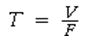 Which formula can be used to calculate infusion volume? A)    B)    C)    D)   