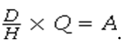 The correct formula for calculating the amount to administer by the formula method is _________. A)    B)    C)    D)   