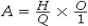 Which of these is used to determine the amount to administer using proportion with ratios? A)    B)  H : Q = D : A C)    D)   