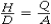 Which of these is used to determine the amount to administer using proportion with ratios? A)    B)  H : Q = D : A C)    D)   