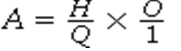 Which of these is used to determine the amount to administer using proportion with fractions? A) B) Q : H = A : D C) D)