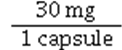 The dosage strength for Dilantin is   A)    B)    C)    D)   