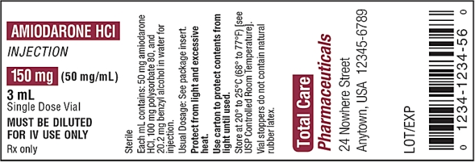 Ordered: amiodarone HCl 75 mg IV now.   On hand: See label.   The amount to administer is _______________.   