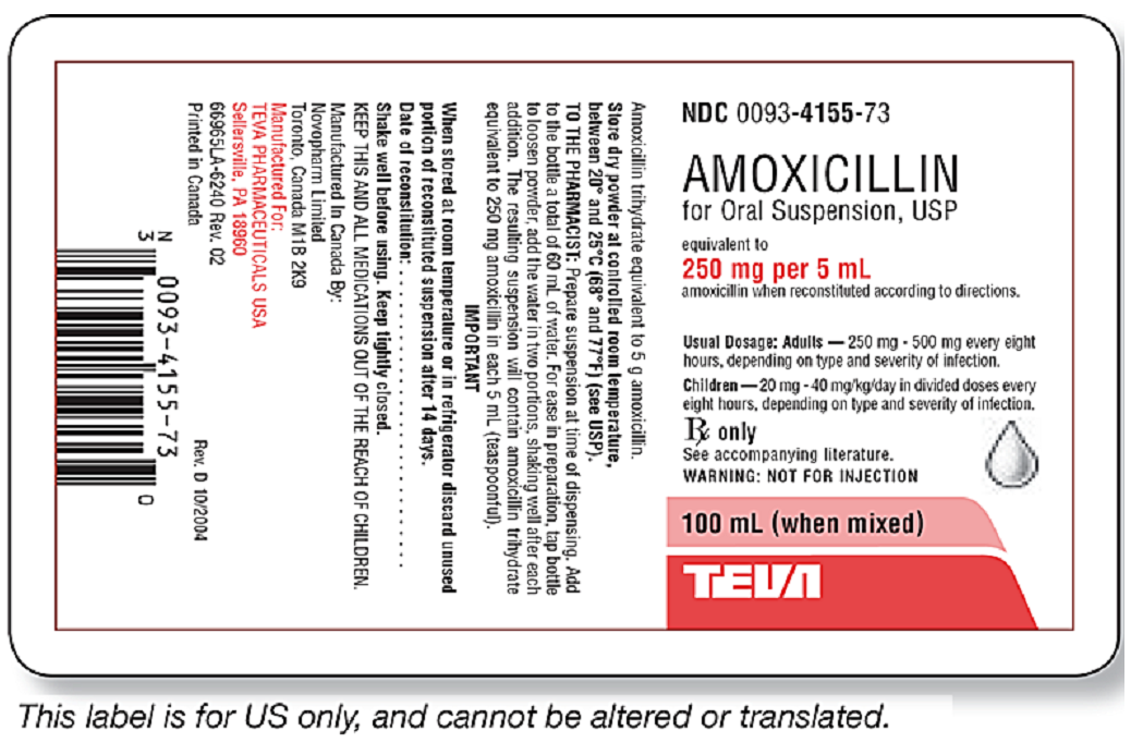 What are the reconstitution instructions for this medication?   A)  Add in 250 mL water in three portions. B)  Add 5 mL water. C)  Add 45 mL saline in two portions. D)  Add 60 mL water in two portions.