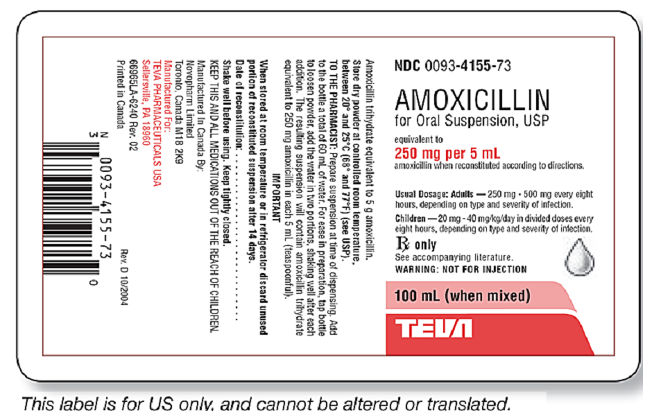 What instructions are provided on the label?   A)  Shake well prior to use and keep lid on tight. B)  Discard unused medication after 28 days. C)  Medication is for injection. D)  Refrigerate dry powder prior to reconstitution.