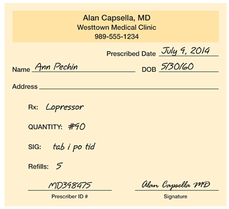 If the patient gets all of the permitted refills, how many tablets will be dispensed altogether?   A)  50 B)  90 C)  270 D)  540