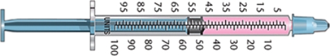The syringe pictured here should be used only to administer _______________.   