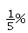   converted to a decimal is _____. A)  0.2 B)  0.002 C)  2.0 D)  0.02