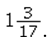 85% converted to a proper fraction and reduced to its lowest terms is A)    B)    C)    D)   