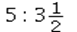 Which of the following is a correct ratio? A)  2.4 : 5 B)    C)  6 : 0.7 D)  9 : 3