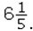 The correct form for converting 5 : 6 to a fraction is A)    B)    C)    D)   