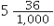 Convert   to a decimal: _______________