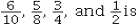 <strong>The least common denominator for  </strong> A) 12. B) 40. C) 32. D) 80. <div style=padding-top: 35px> 