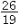<strong>Which of the following is an equivalent fraction for   ?</strong> A)   B)   C)   D)   <div style=padding-top: 35px> 