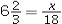 Find the missing numerator in   . x = _______________<div style=padding-top: 35px> 