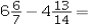   ________________. Write the answer as a mixed number reduced to lowest terms. <div style=padding-top: 35px> 