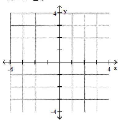  Graph the feasible region for the system of inequalities. - 2 x+y \geq 4   \mathrm{x}-1 \geq 0     A)     B)    C)     D)    