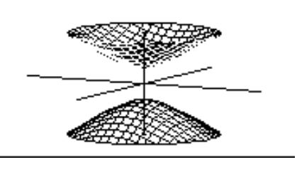 <strong>Choose the graph of the equation. - z^{2}-y^{2}-x^{2}=1 </strong> A) B) C) D)
