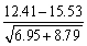Use the following information for questions: In the survey of a random sample of students at a university, two questions were  How many hours per week do you usually study?  and  Have you smoked marijuana in the past six months?  An analysis of the results produced the following Minitab output:   -Which of the following is the appropriate unpooled test statistic for determining if there is a difference in average study hours per week for the two groups? A)  t =   B)  t =   C)  t =   D)  t =  