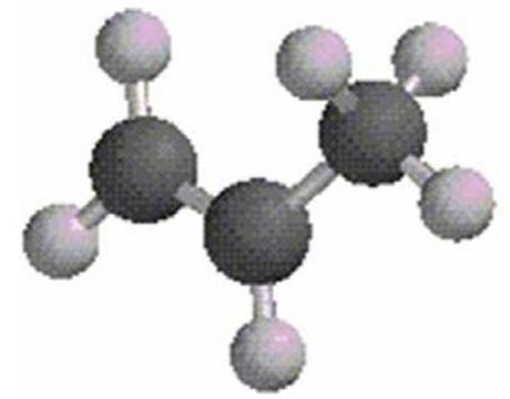  What is the estimated  \mathrm{C}-\mathrm{C}-\mathrm{C}  bond angle in the following structure?   A)   90^{\circ}  B)   109.5^{\circ}  C)   120^{\circ}  D)   180^{\circ}