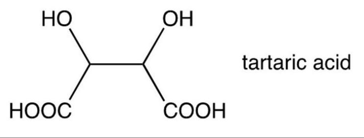  The tartaric acid found in fruits, when isolated, exhibits  [\alpha]=+12^{\circ} . Which configuration is NOT possible for this naturally-occurring material?   A)  R, R B)  R, S C)  S, S D)  there is no way to tell 