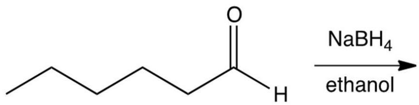 <strong>What is the product of the following reactions? </strong> A) \mathrm{CH}_{3} \mathrm{CH}_{2} \mathrm{CH}_{2} \mathrm{CH}_{2} \mathrm{CH}_{2} \mathrm{CO}_{2} \mathrm{H} B) \mathrm{CH}_{3} \mathrm{CH}_{2} \mathrm{CH}_{2} \mathrm{CH}_{2} \mathrm{CH}_{2} \mathrm{CH}_{2} \mathrm{OH} C) \mathrm{CH}_{3} \mathrm{CH}_{2} \mathrm{CH}_{2} \mathrm{CH}_{2} \mathrm{CH}=\mathrm{CH}_{2} D) \mathrm{CH}_{3} \mathrm{CH}_{2} \mathrm{CH}_{2} \mathrm{CH}_{2} \mathrm{CH}_{2} \mathrm{CH}_{3}