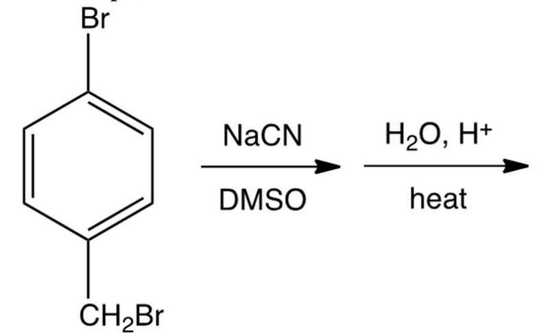 What is the product of the reaction shown below?    A)     B)     C)     D)    