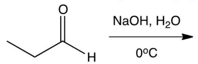 What is the aldol addition product of propanal?   A)  2-hydroxy-2-methylpentanal B)  3-hydroxy-2-methylpentanal C)  3-hydroxyhexanal D)  4-hydroxyhexanal