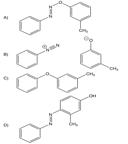 <strong>What product is expected from this reaction? </strong> A) B) C) D)