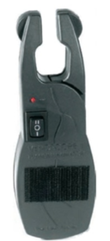 <strong>  The object in this image is used to</strong> A) locate a suitable vein B) perform glucose testing C) take the patient's temperature D) verify patient identity <div style=padding-top: 35px> 