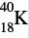 When   undergoes beta-decay, the product is   .
