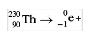 Which of the following correctly balances this decay reaction?   A)    B)    C)    D)   