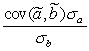 <strong>The correlation coefficient is equal to</strong> A) B) C) D)
