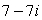 Write     in polar form. Give the exact answer using radians for     .