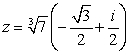 Which of the following complex numbers satisfy the equation z<sup>3</sup> = 7i? A)     B)     C)     D)   