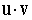 Suppose u = (2, 1) and v = (3, 1). Compute    .