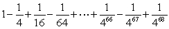 Evaluate the geometric series.   A)     B)     C)     D)    