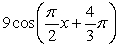 By what fraction of the period of     has the graph been shifted left to obtain the graph of   ?