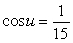 Evaluate sin 2u assuming that u is in the interval     and    . Give the exact answer.
