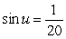 Evaluate tan u assuming that u is in the interval     and     . Give the exact answer.