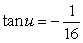Evaluate cos u assuming that u is in the interval  And     . A)     B)     C)     D)    
