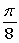    -Find the value of  \theta  (in radians)  if a = 12 units, b = 4 units, the area of the triangle equals 12 square units, and    . A)    B)    C)    D)    