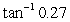 Find the smallest possible positive value of      . Round your answer to the nearest tenth of a degree.