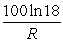 <strong>Find a formula for estimating how long money takes to increase by a factor of 9 at R percent annual interest compounded continuously.</strong> A) B) C) D)
