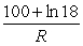 <strong>Find a formula for estimating how long money takes to increase by a factor of 9 at R percent annual interest compounded continuously.</strong> A) B) C) D)