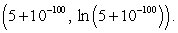 <strong>Estimate the slope of the line containing the points (5, ln 5) and </strong> A) B) C) 5 D) -5